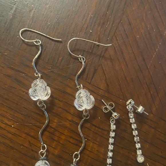 Vintage lot of earrings various styles - Picture 12 of 13